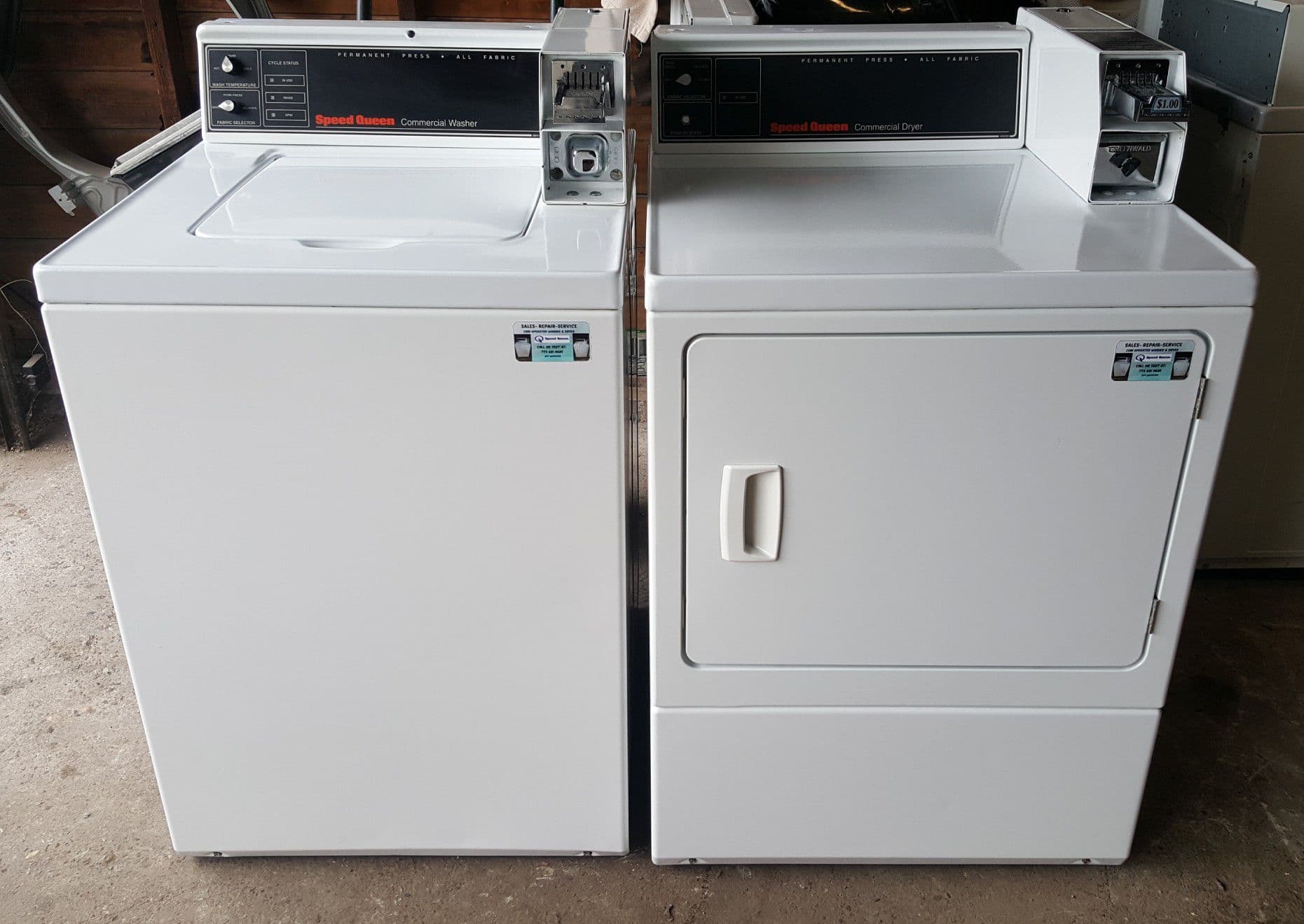 Coin Op Laundry Equipment Matching
